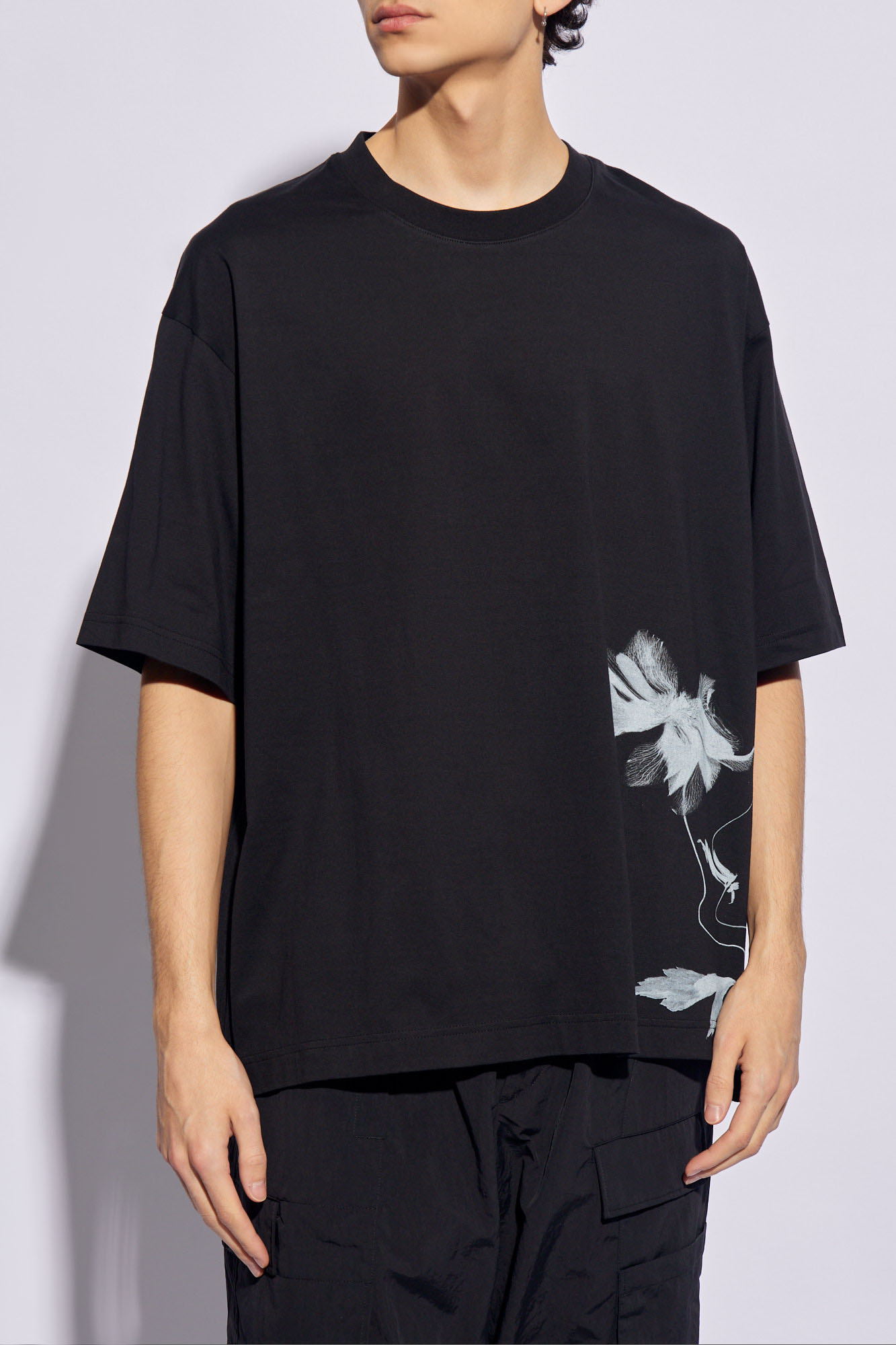 Calvin Klein T-shirt à logo - shirt with floral motif Y Calvin Klein T-shirt à logo - shirt with floral motif Y
